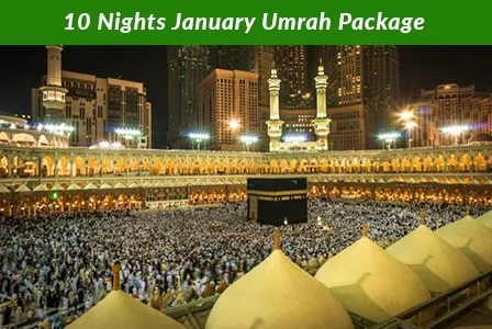 10 Nights January Umrah Package