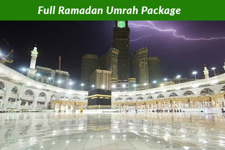 Full Ramadan Umrah Package