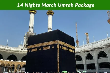 14 Nights March Umrah Package