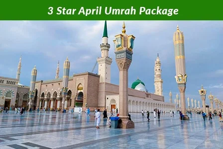 3 Star April Umrah Package