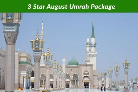 3 Star August Umrah Package