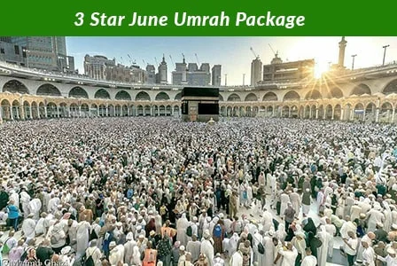 3 Star June Umrah Package