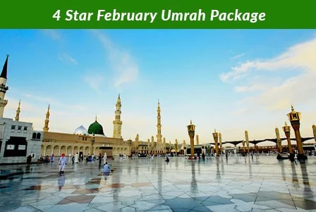 4 Star February Umrah Package