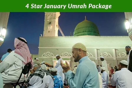 4 Star January Umrah Package