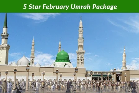 5 Star February Umrah Package