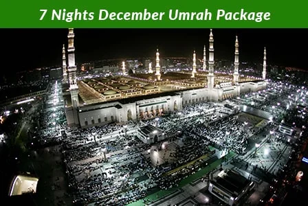 7 Nights December Umrah Package