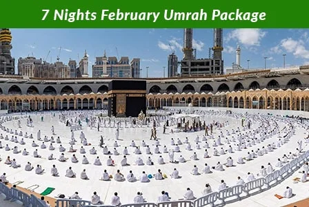 7 Nights February Umrah Package