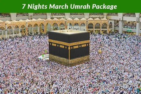 7 Nights March Umrah Package