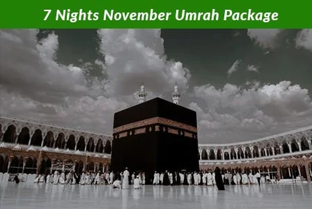 7 Nights November Umrah Package