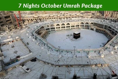 7 Nights October Umrah Package